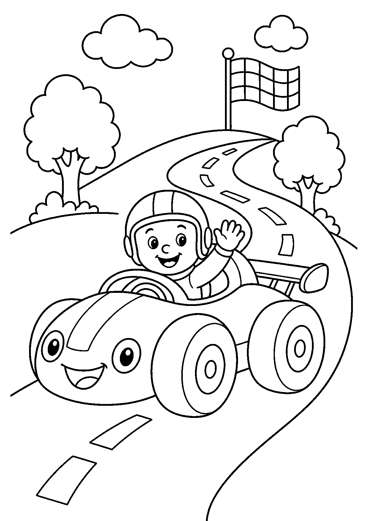 Speedy Race Car